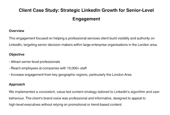 write optimized linkedin content with a custom strategy